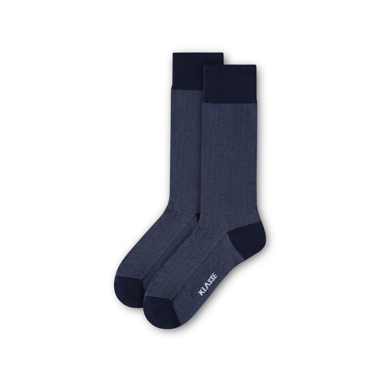 Xương Cá - Navy/Ghi